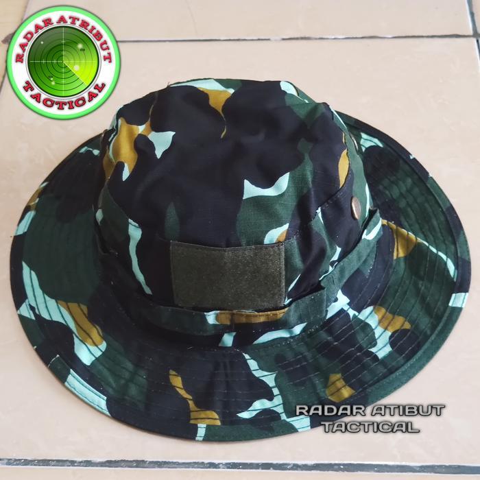 Topi Rimba Tactical Loreng Pelopor / Loreng Brimob Hat