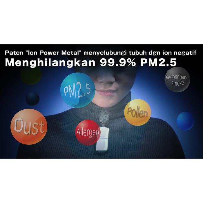 PROMO Air purifier Ion Negatif IONION Premium Sertifikasi JAIRA Jepang