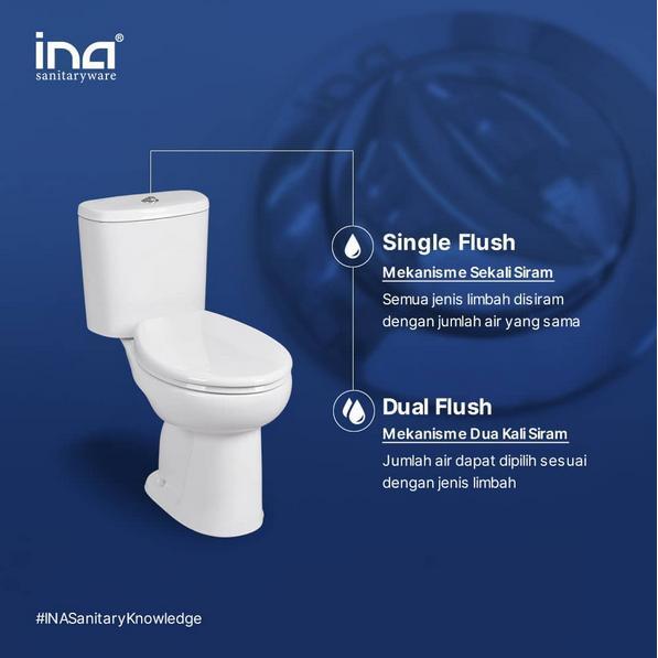 INA C20 T20 WASH DOWN SYSTEM / KLOSET MONOBLOK SET