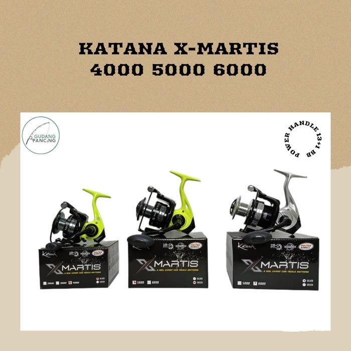 Ready Reel Pancing Katana XMARTIS 4000 5000 6000 - Power handle