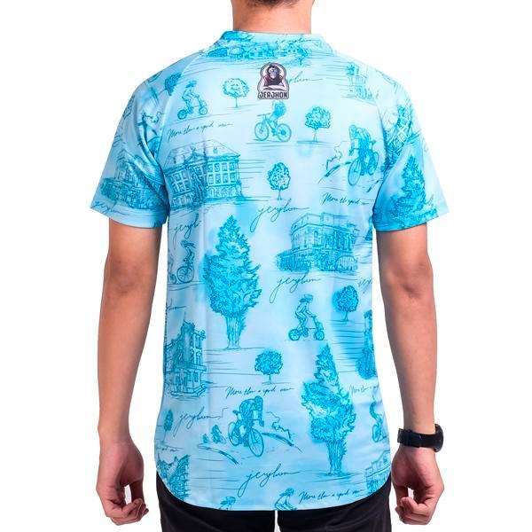 Jersey Sepeda Jersey Gowes Kaos Sepeda Pria Grovy