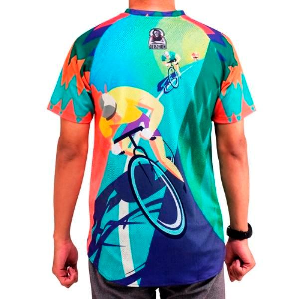 Jersey Sepeda Jersey Gowes Kaos Sepeda Pria Keyskin