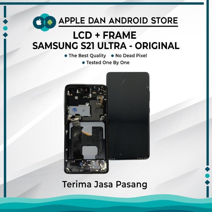 LCD KOMPATIBEL SAMSUNG S21 ULTRA SM-998 ORIGINAL