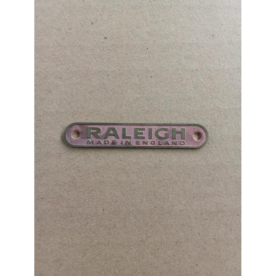 Emblem Sadel Sepeda Onthel merk RALEIGH