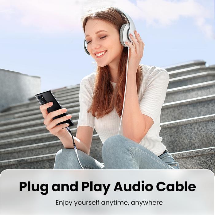 Ugreen DAC Type C to Jack 3.5mm Audio Converter Support MIC Samsung IPad Google Pixel 80154