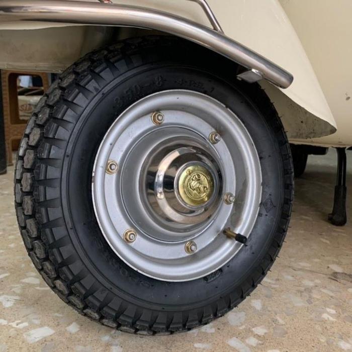 Wheeldop Velg Vespa VBB VNB VBA Model Farobasso Stainless Sepasang