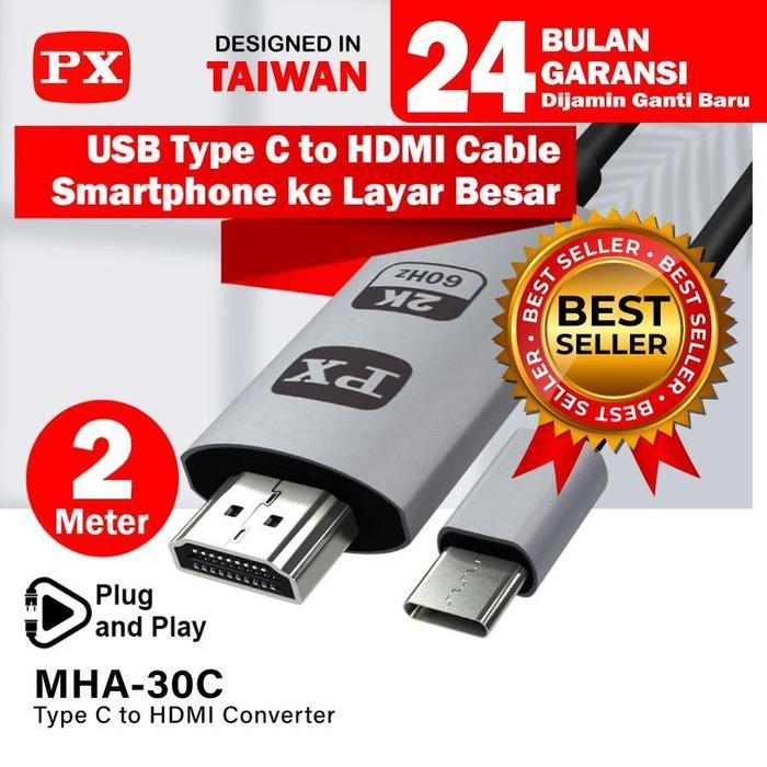 Kabel HDMI Type C to HDMI Dongle MHL Mirroring Cable Anycast Dongle Miracast Mirascreen Ezcast