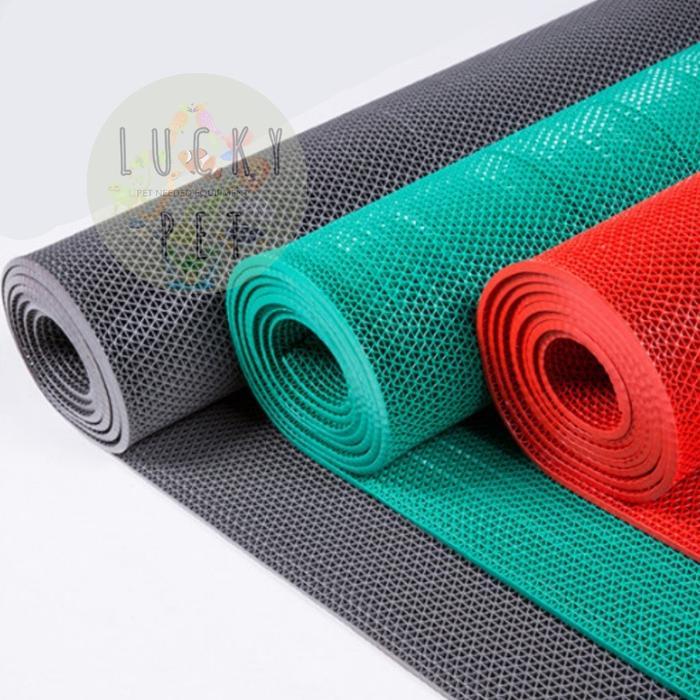 Karpet PVC alas kandang torto 30x60 cm kura kura darat sulcata reptil