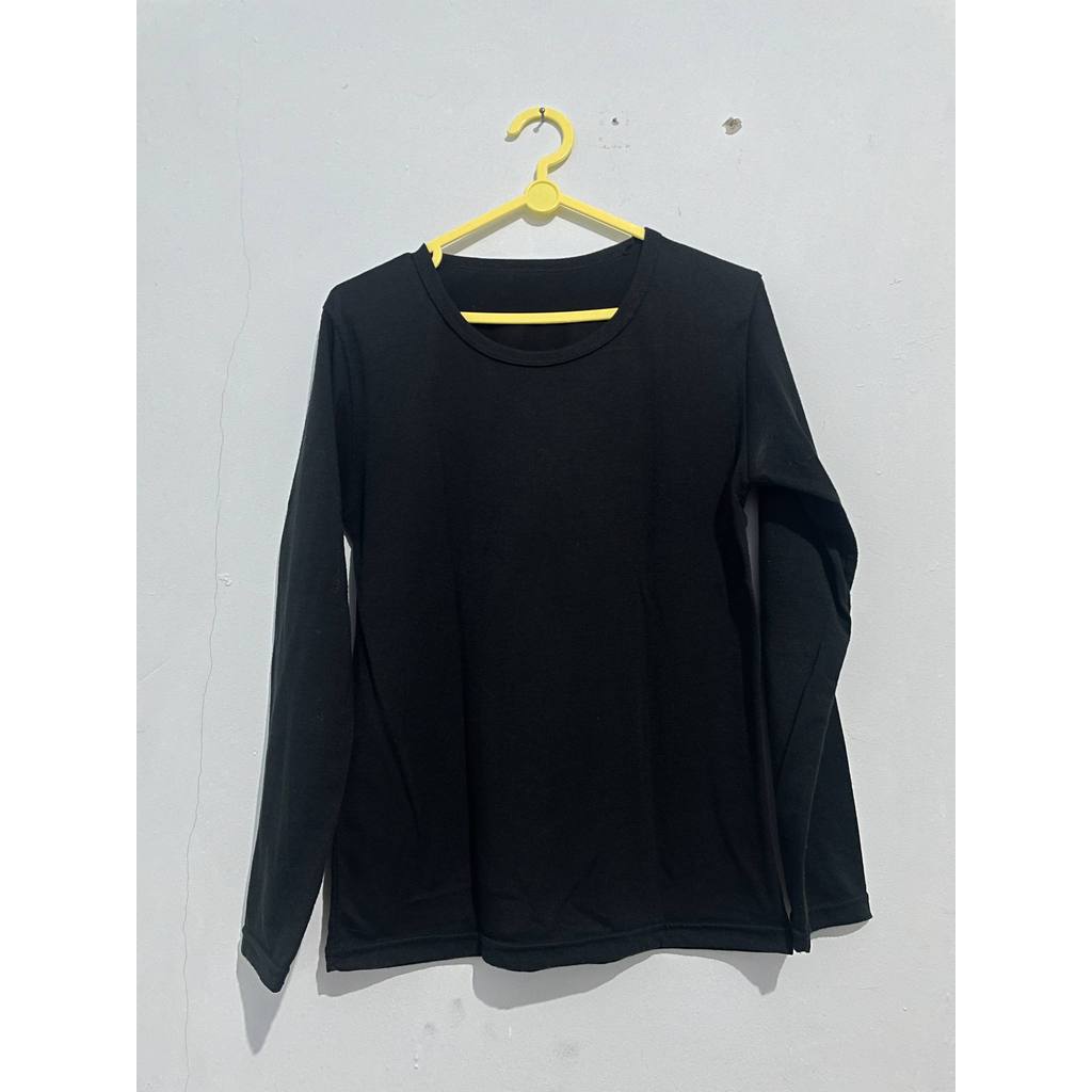 PRELOVED - PL MANSET LENGAN PANJANG HITAM