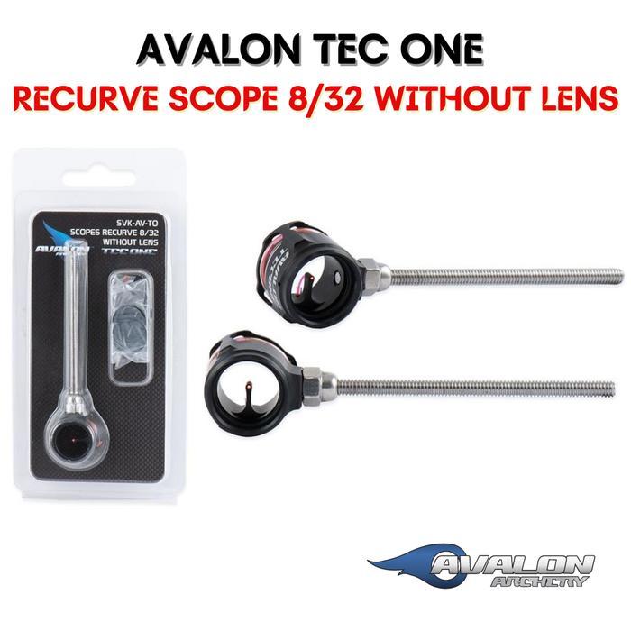 Avalon Recurve Scope Tec One Without Lens Pin Sight Recurve Standar