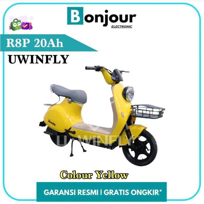 Selis Uwinfly R8 Sepeda Listrik Uwinfly R8P 800W/20Ah - YELLOW [RESMI]