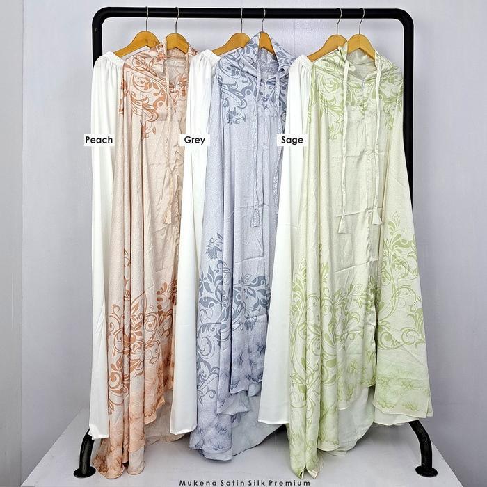 Mukena Dewasa / Mukena Satin Silk Premium