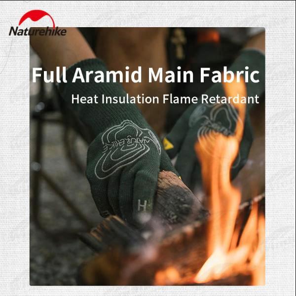 SARUNG TANGAN SAFETY CAMPING TAHAN PANAS NATUREHIKE CNH22FS003