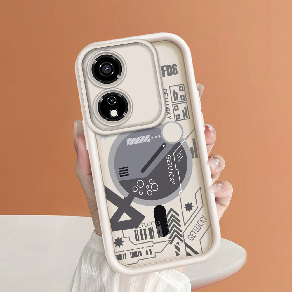Softcase Phone Case For Itel P55 5G Fashion Tren Sederhana Pria Motif Soft Casing Ponsel Untuk Kesin