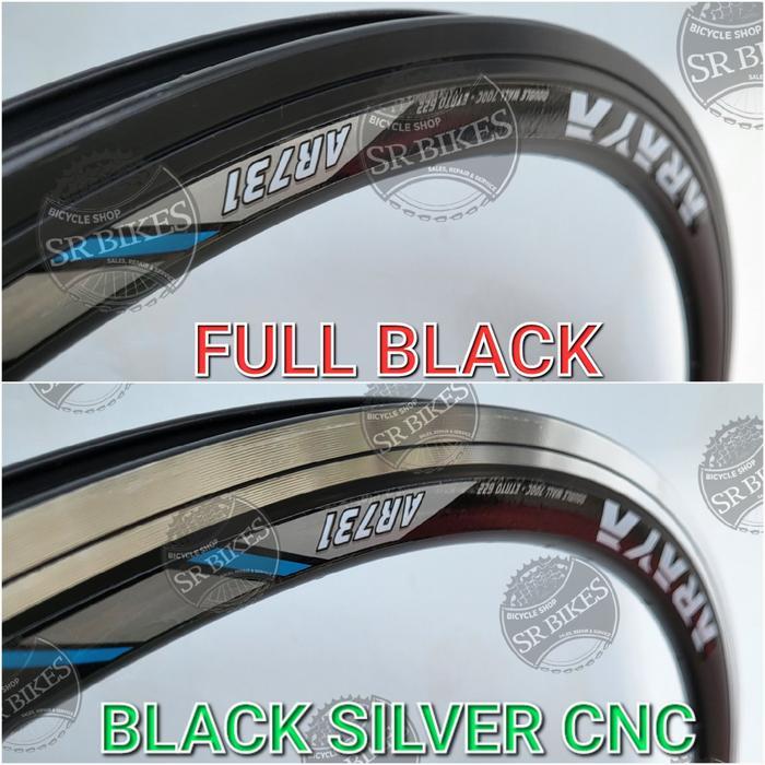 Velg Rims 700c Sepeda RB Balap Fixie Hybrid. ALLOY. ARAYA AR-731