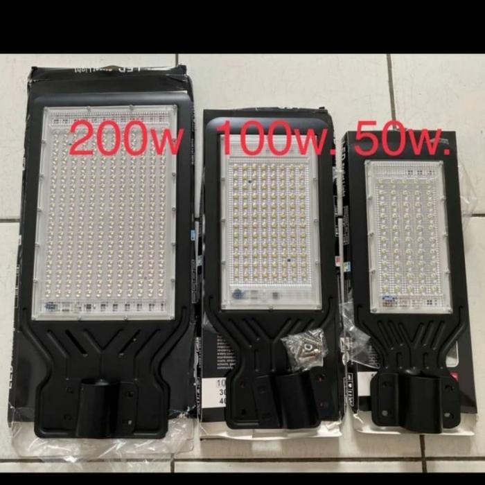 Ready Lampu Jalan Pju Smd Slim 200 Watt 100 Watt 50 Watt Pju Smd Led Outdoor