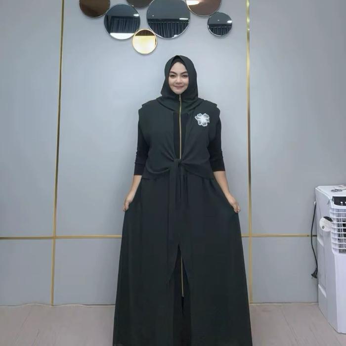 Malika Hijab Rompi Jilbab Rompi Hijab Instan Hijab Viral Jilbab Lebaran Rompi Hijab Hijab Panjang