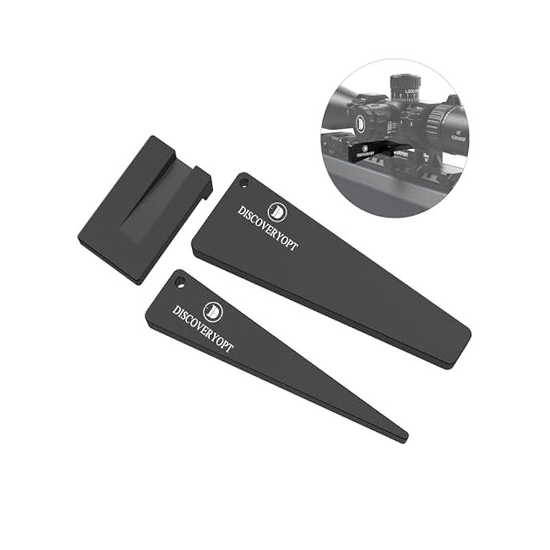 DISCOVERYOPT Scope Level Combo For Riflescope Scope Leveling Wedge Kit Mounts Scope Rings Scope