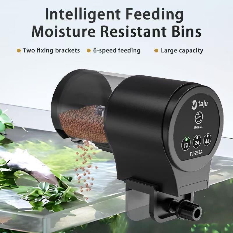 Fish Tank Feeder Intelligent Timed Feeder Ornamental Fish Turtle Food Automatic Feeding Of Fish Food