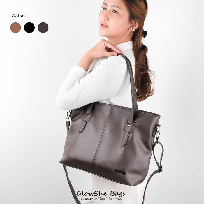 GlowShe NEW CARENS BAG Top Handle Bag Tas Selempang Wanita GlowShe Women Sling Bags