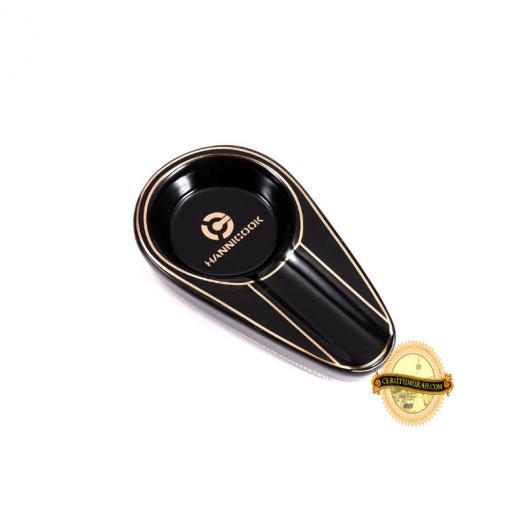 SINGLE CERAMIC CIGAR ASHTRAY