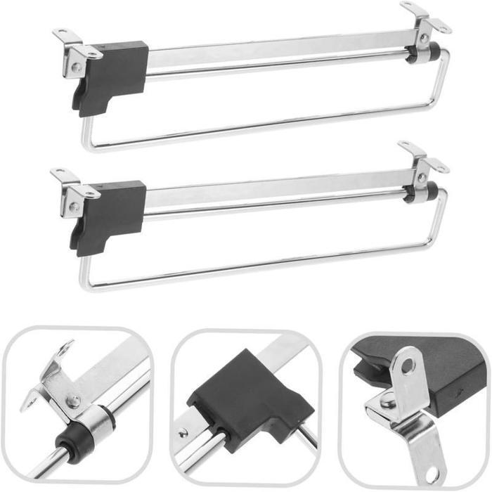 Vinnatsu-Gantungan Baju Geser Lemari Gantungan Baju Geser Lemari Pakaian Gantungan Baju Lemari Tarik