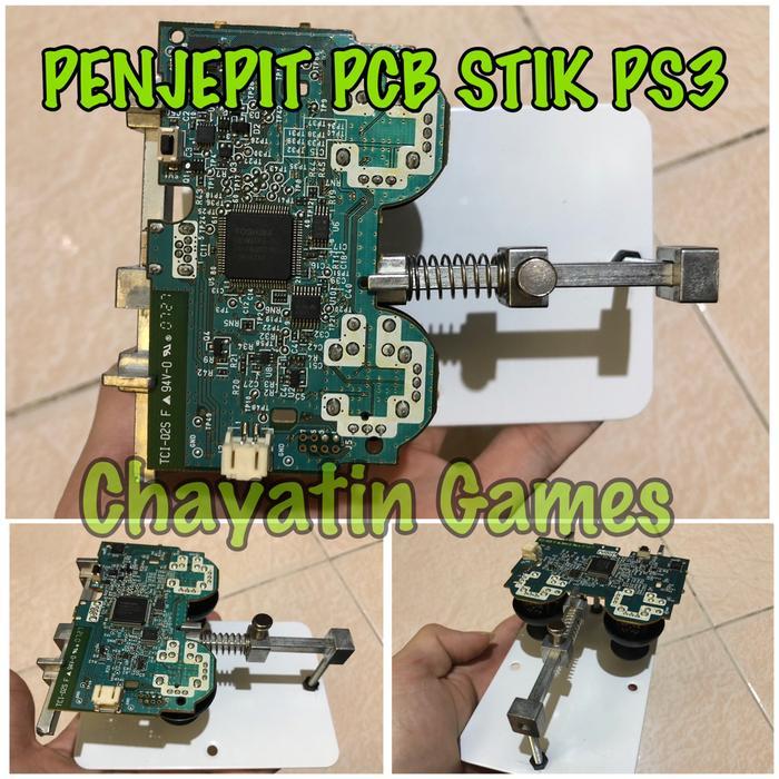 Penjepit Papan Pcb Stik Ps2 - Ps3 & Ps4 / Bga Holder Sesuai Foto Original