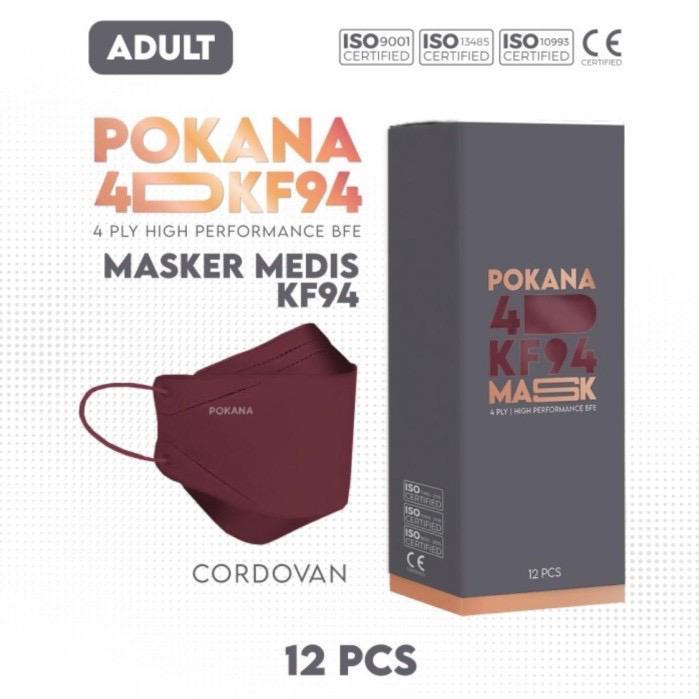 Ready Masker Pokana KF94 Medis isi 12 pcs