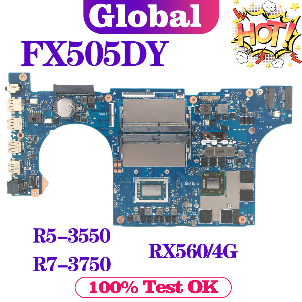 " Kefu Notebook Fx505D Laptop Motherboard For Asus Fx86Fy Fx505 Fx505Dy "