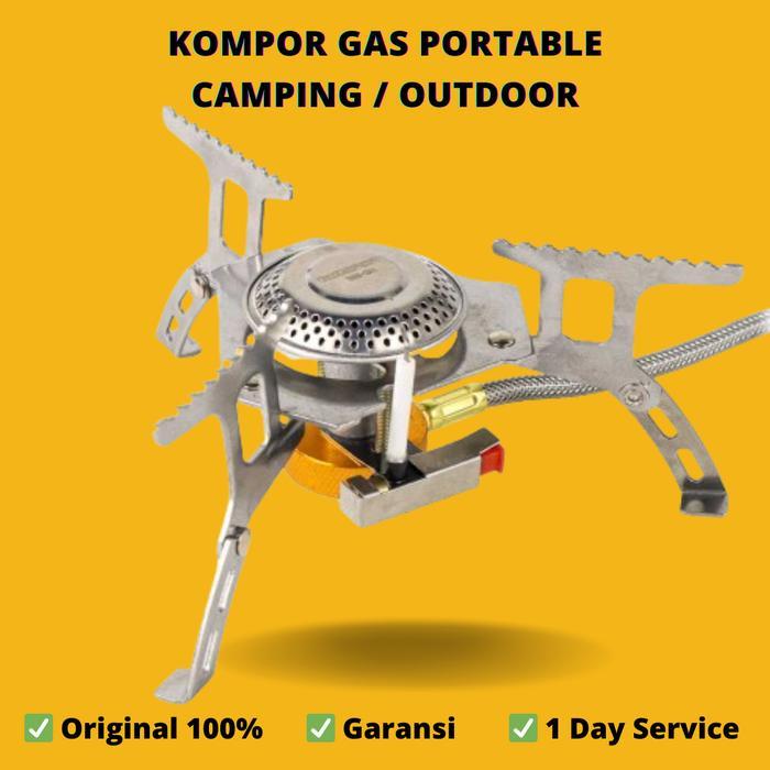 Kompor Camping Portable Mini / Kompor Travel Outdoor Lipat Kecil