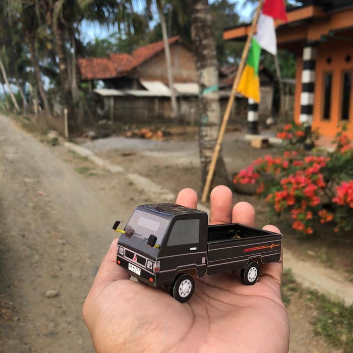 TERBARU Miniatur Pick Up L300 Mirip Asli