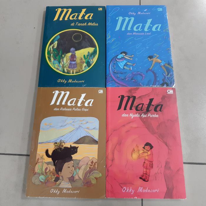 Paket Novel Mata: Di Tanah Melus, Manusia Laut, Rahasia Pulau Gapi, Nyala Api Purba - Okky Madasari