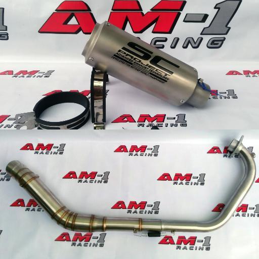 Knalpot Sc Project Sandblast New Cbr 150R/150 Facelift/Cbu/K45 Lokal