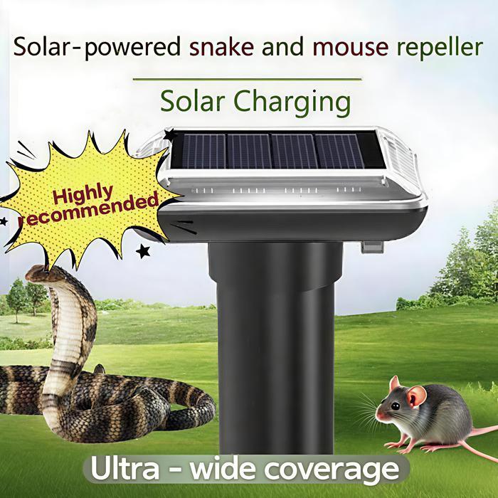 Terlaris Pengusir Tikus Ultrasonik Energi Matahari / Alat Pengusir Ular Mengusir Untuk Kebun Dan