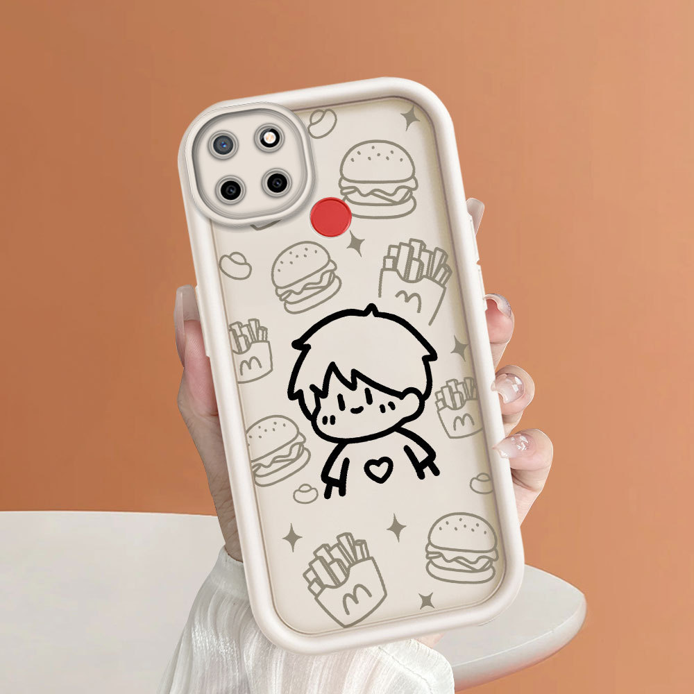 Casing Hp UntukRealme C25 C25S C12 Narzo 20 30A Case Softcase Soft Cesing Handphone Cover Populer Ka