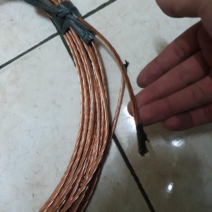 KABEL GROUNDING BC 16MM 16MM TEMBAGA MURNI ASLI