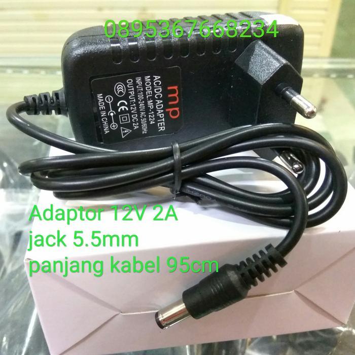 "New" Adaptor cctv 12v 2A Adaptor LED murah Yomiko