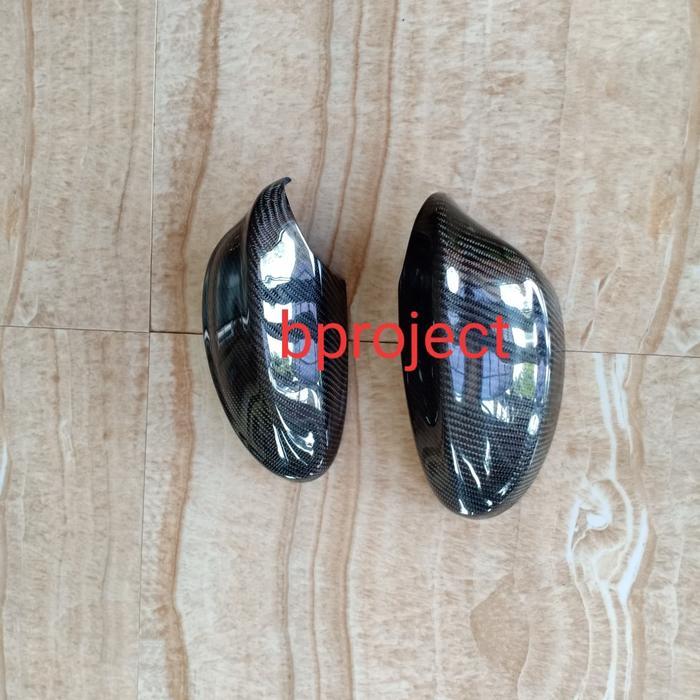 cover spion Bmw E90 carbon asli