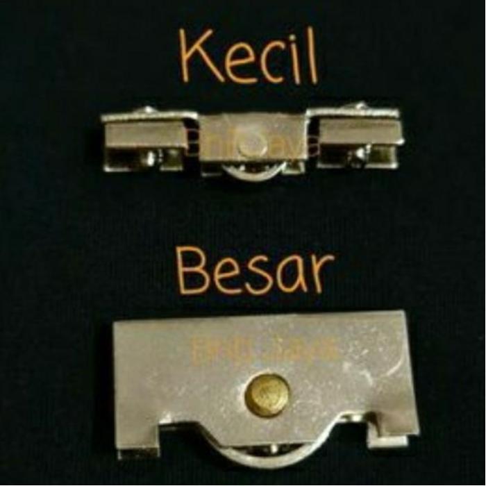 Terlaris - Roda Etalase Kaca Roda Showcase Etalase Lemari KACA Roda Pintu Kaca Geser