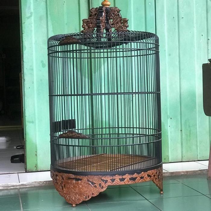 sangkar murai batu ukir no 2, sangkar burung murai no 1, sangkar murai