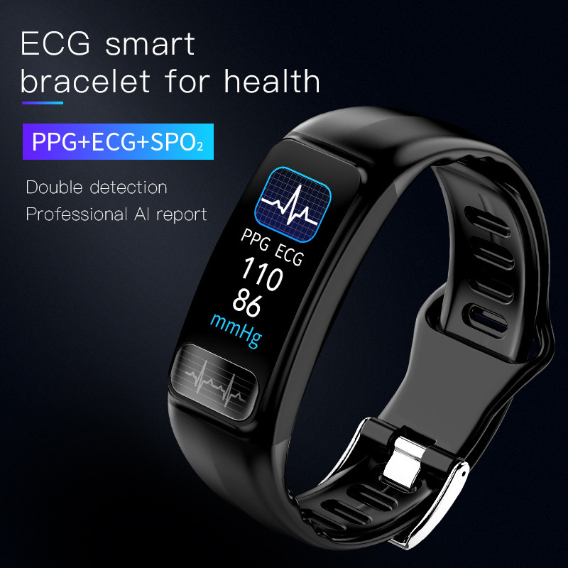 . 2023 Ekg Ppg Spo2 Smart Bracelet Watch Medical Health Ecc Fitness -
