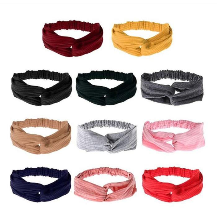 Kirei Gallery - Bandana Korea Style Bendo Rambut Bando Fashion Rambut Murah Grosir Headbands