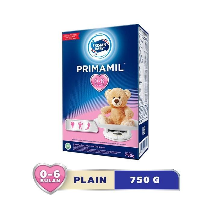 Susu Bayi Frisian Baby Primamil Netto 750Gram Tahap 1 (0 Sampai 6 Bulan) Atau Tahap 2 (6-12 Bulan)