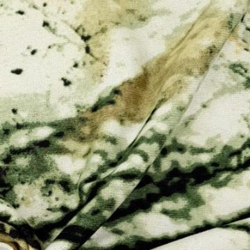 Stretch Tulle Motif Foggy Tree Olive (Pronto Moda)*