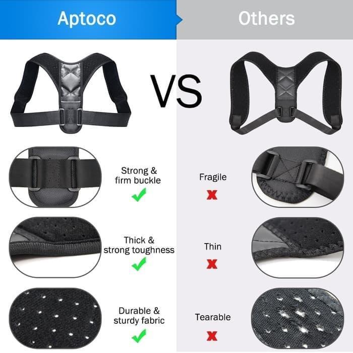 APTOCO Posture Corrector Penyangga punggung Penegak Punggung ORIGINAL