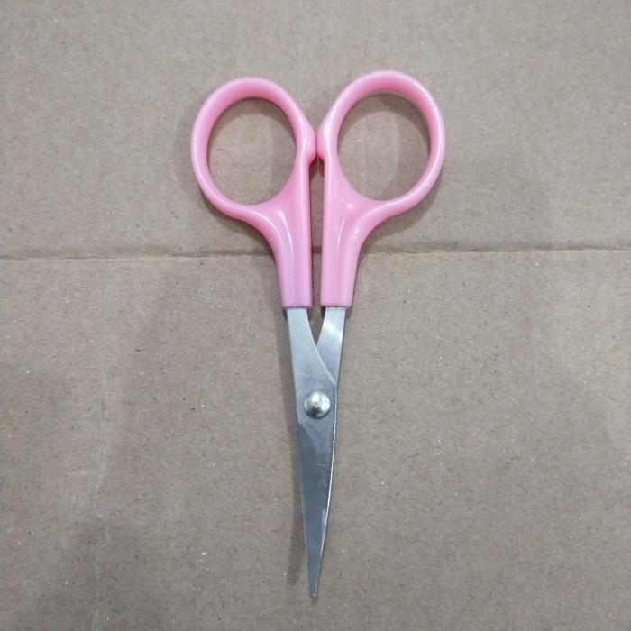 Gunting bengkok kain benang mesin jahit