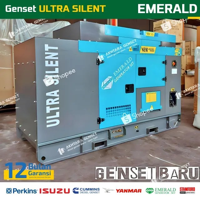 EMERALD WEIFANG Genset 300 Kva Silent - Genset Silent 300 Kva EMERALD WEIFANG HARGA DP