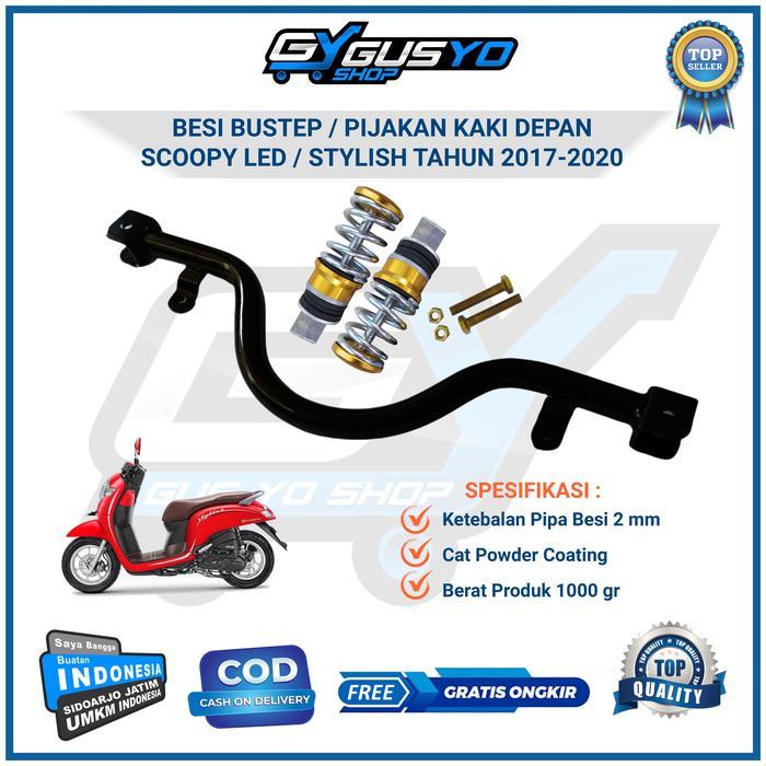 Footstep / pancikan / bastep new scoopy led 2018 tinggal pasang