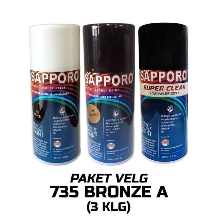 Paket Velg Bronze A Sapporo / Paket Cat Velg Motor