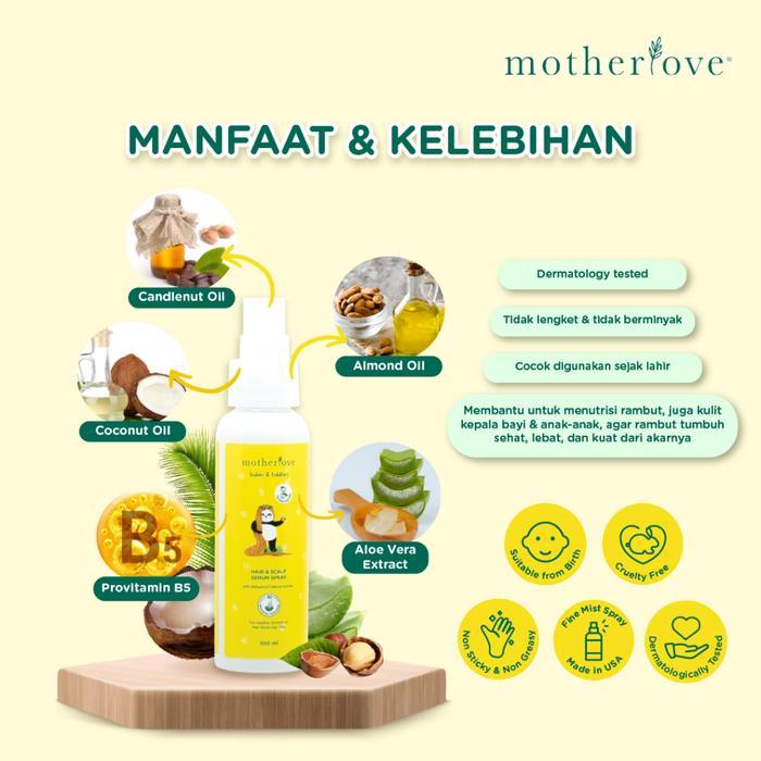 Motherlove Hair & Scalp Serum - Serum Penumbuh Rambut Anak
